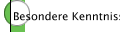 Besondere Kenntnisse